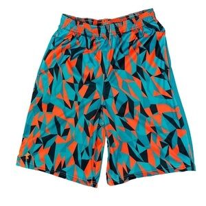 Under Armour basketball sports shorts Loose Fit Heat Gear Youth Large